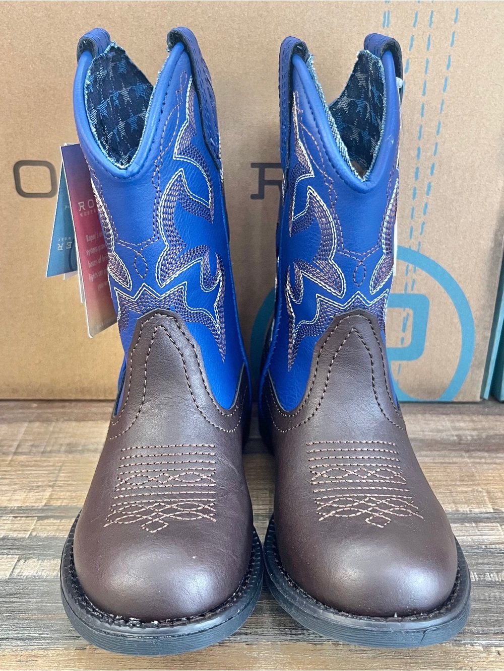 NIB Kid’s Roper Light-up Cowboy Boots